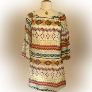 Like new! Boutique-purchased Cezanne dress with bell sleeves!